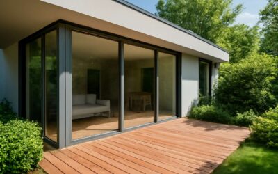 Elevate curb appeal with a stylish sliding door exterior design