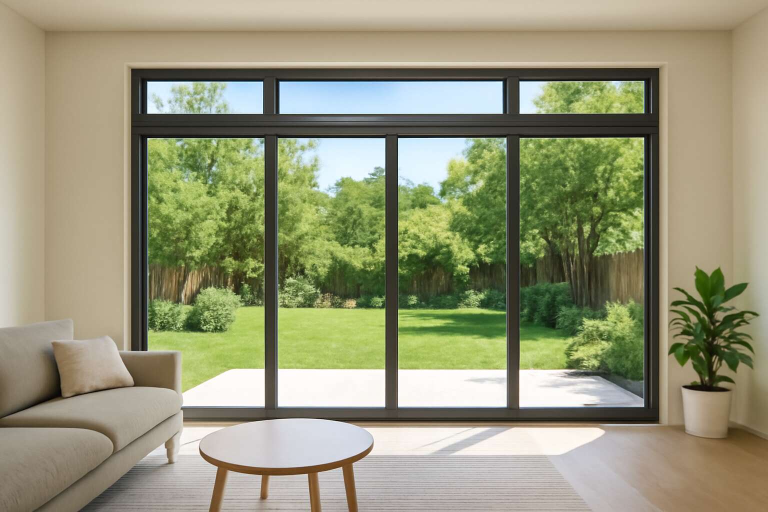 sliding door with windows prices
