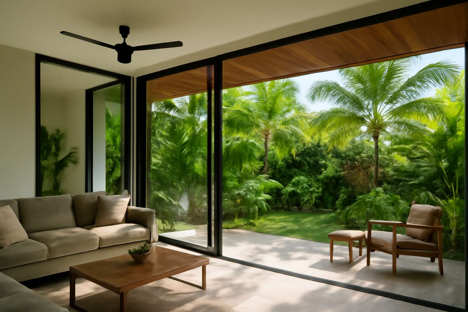 glass sliding doors trinidad