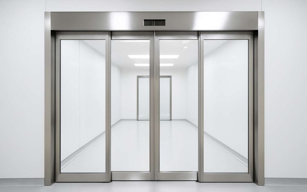 Boost sterile workflow with clean room automatic sliding doors for flawless access.